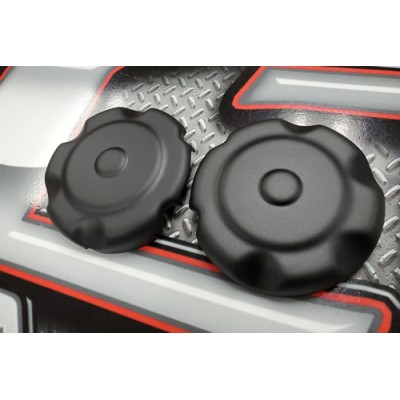 AMP Strut Covers Black Textured ABS 2015-2022 Mustang GT/V6/EcoBoost/GT350/GT500 with or without Strut Bar